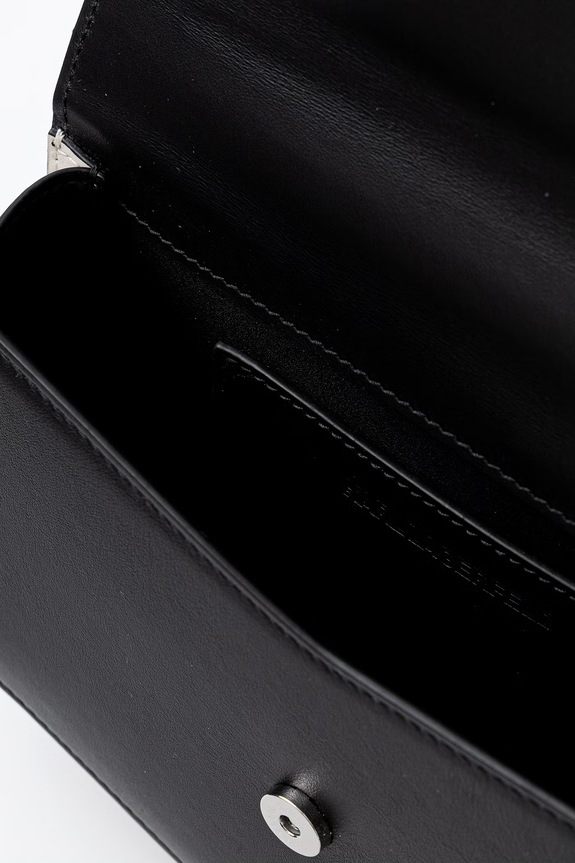 Karl Lagerfeld torebka crossbody damska skórzana Karl Lagerfeld Studio B2W30256 czarny