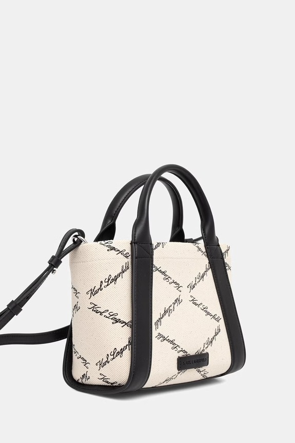 Karl Lagerfeld klasična ženska torbica K/VILLE B2W30248 črna SS26