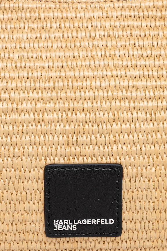 Τσάντα Karl Lagerfeld Jeans μπεζ B2W30115