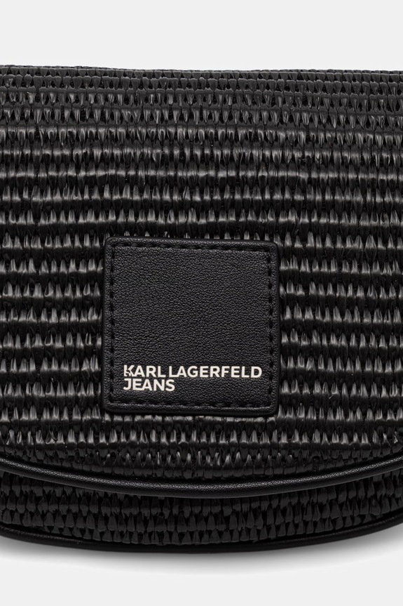 Malá taška Karl Lagerfeld Jeans čierna B2W30118