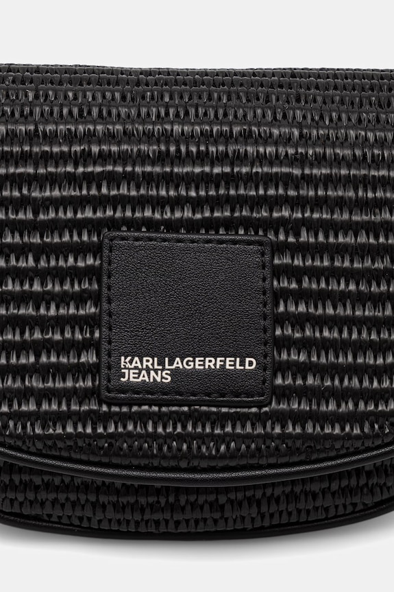 Malá taška Karl Lagerfeld Jeans čierna B2W30118