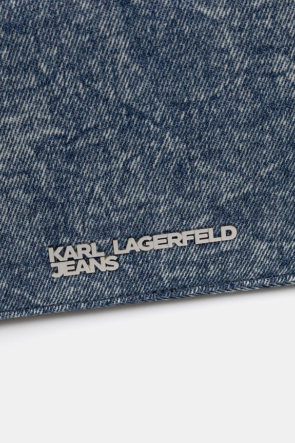 Akcesoria Karl Lagerfeld Jeans torebka jeansowa B2W30124 niebieski