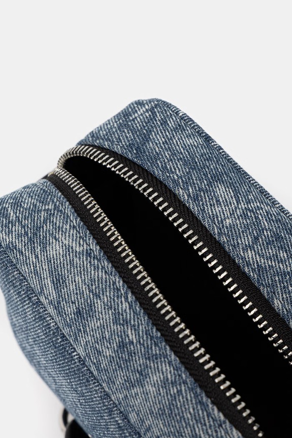Karl Lagerfeld Jeans torebka jeansowa B2W30124 niebieski