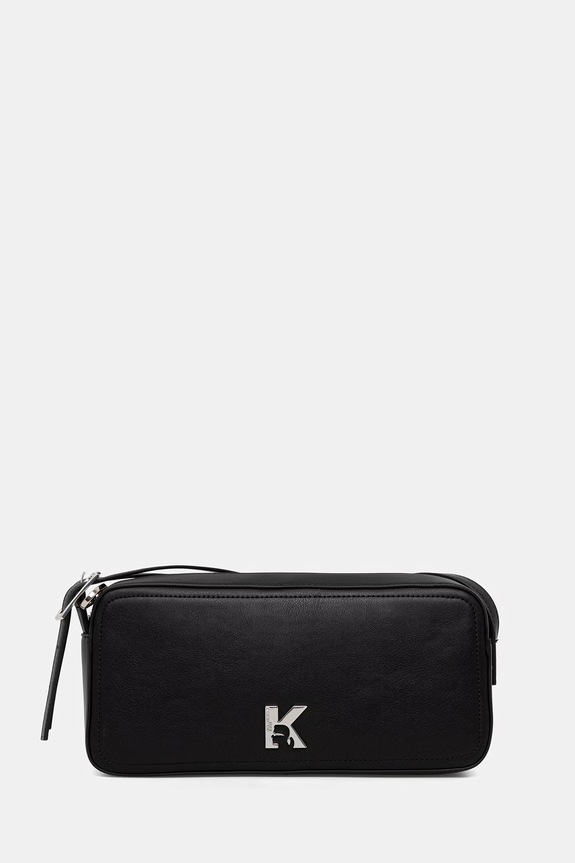 Kabelka Karl Lagerfeld Jeans nášivka černá B2W30127
