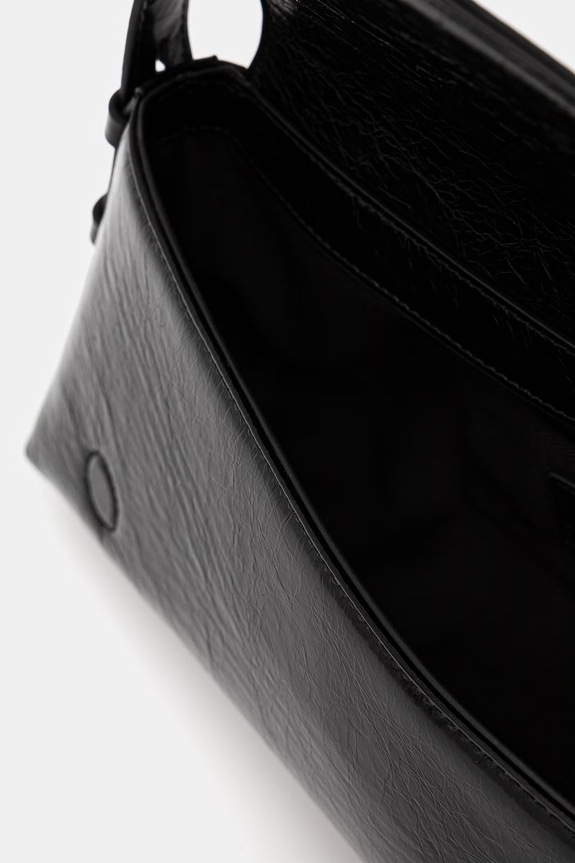 Karl Lagerfeld Jeans torebka skórzana B2W30130 czarny