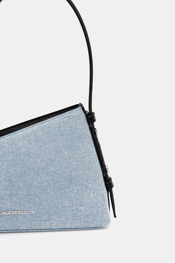 Džínsová taška Karl Lagerfeld Jeans modrá B2W30133