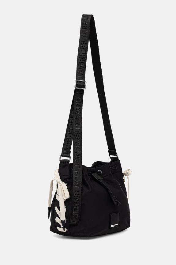 Karl Lagerfeld Jeans torebka B2W30141 czarny SS26