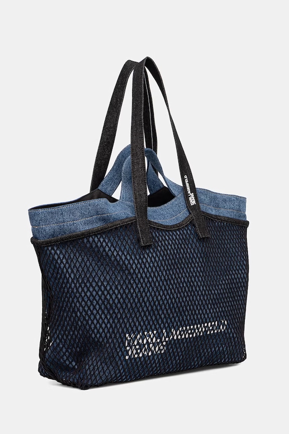 Karl Lagerfeld Jeans poșetă B2W50053 albastru SS26