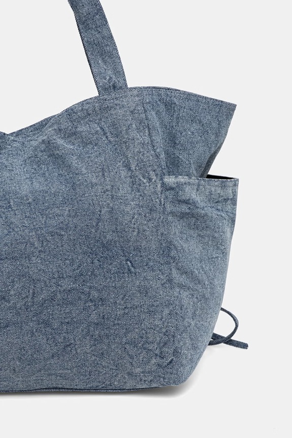 Akcesoria Karl Lagerfeld Jeans torebka jeansowa B2W50054 niebieski