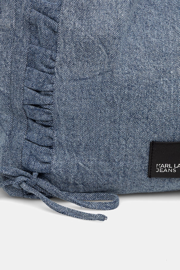 Karl Lagerfeld Jeans torebka jeansowa niebieski B2W50054