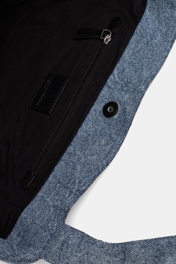 Karl Lagerfeld Jeans torebka jeansowa B2W50054 niebieski