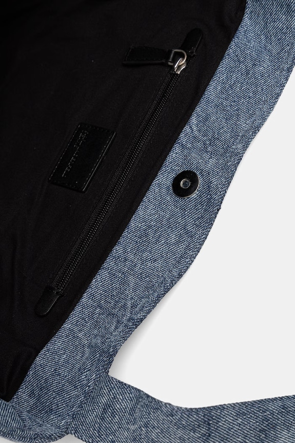 Karl Lagerfeld Jeans torebka jeansowa B2W50054 niebieski