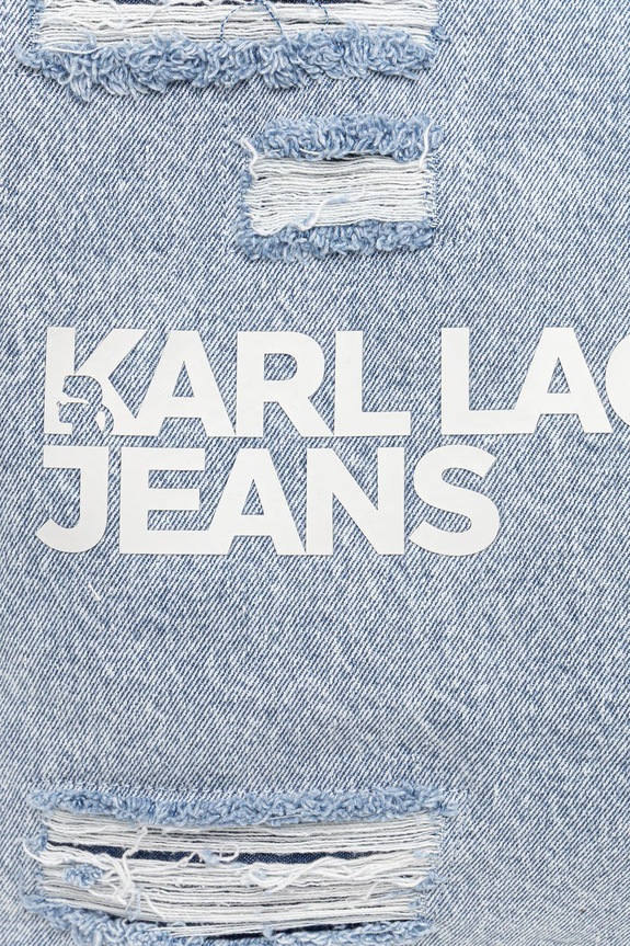 Traper torba Karl Lagerfeld Jeans plava B2W50081