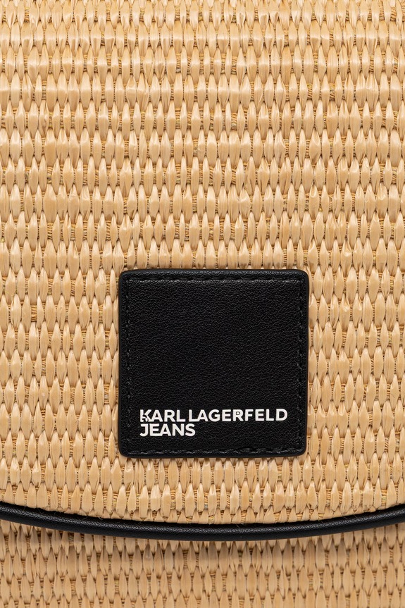 Τσάντα Karl Lagerfeld Jeans μπεζ B2W30117