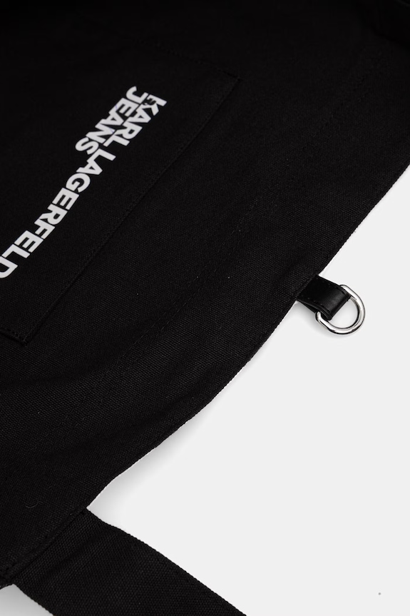Obojstranná kabelka Karl Lagerfeld Jeans B2W50047 biela