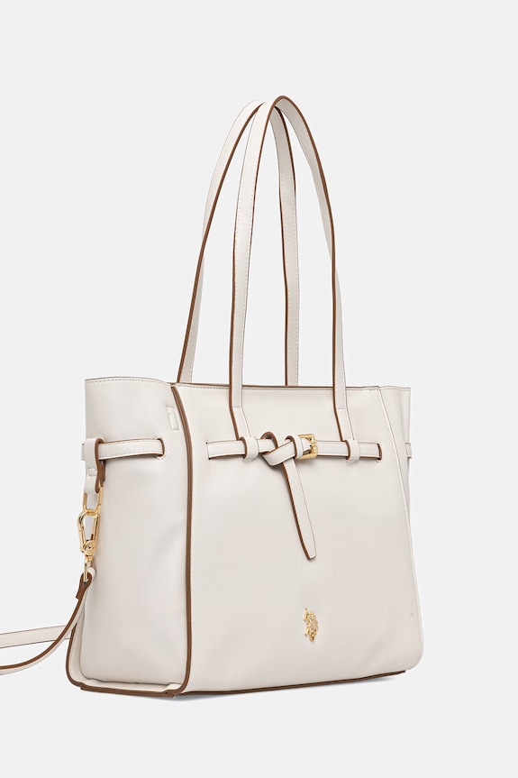 U.S. Polo Assn. χιαστί Γυναικεία δερμάτινη GUILDFORD BEU2G9067WVP μπεζ SS26