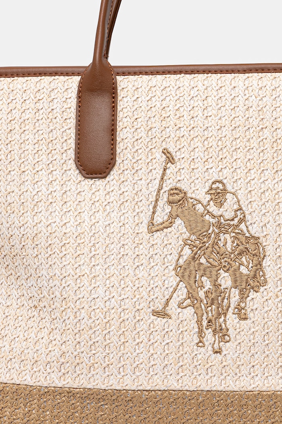 U.S. Polo Assn. torebka POOL PARTY beżowy BEU2P8695WP5