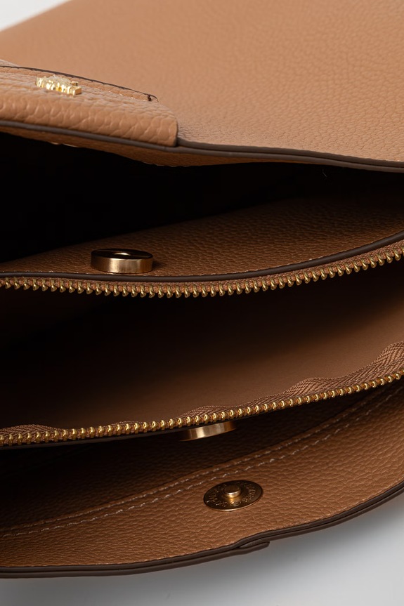 U.S. Polo Assn. crossbody kabelka dámska z imitácie kože ROYAL STEWART BEU3R9065WVP hnedá