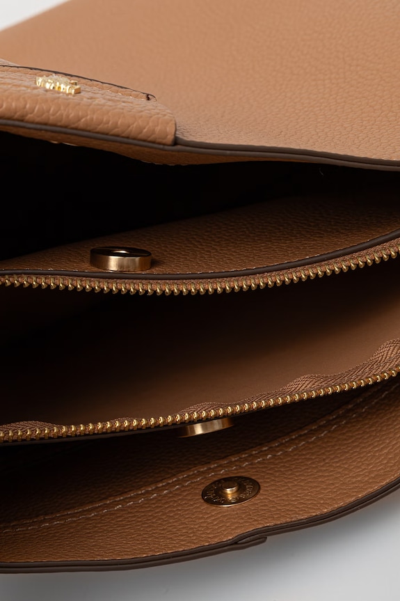 U.S. Polo Assn. crossbody kabelka dámska z imitácie kože ROYAL STEWART BEU3R9065WVP hnedá