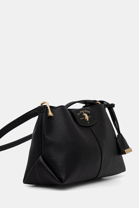 U.S. Polo Assn. crossbody kabelka dámska z imitácie kože ROYAL STEWART BEU3R9066WVP čierna SS26