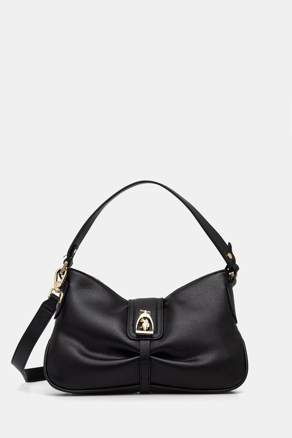 U.S. Polo Assn. crossbody kabelka dámska BENSON čierna BEU7B9037WVP