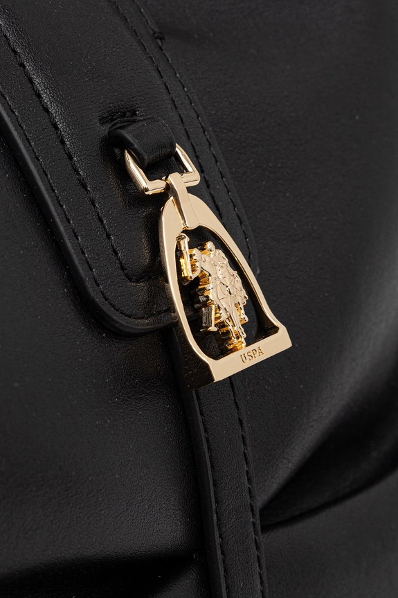U.S. Polo Assn. zsák női műbőr BENSON fekete BEU7B9038WVP