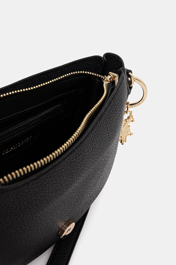 U.S. Polo Assn. crossbody kabelka dámska LAWSON BEU8L9056WVP čierna