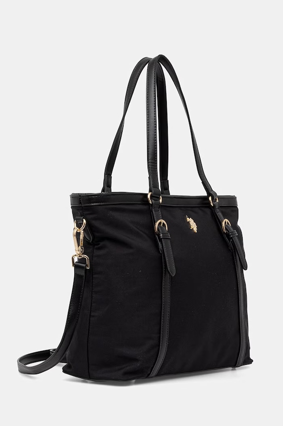 U.S. Polo Assn. geantă shopper de damă BEUHU6377WZC negru AA00