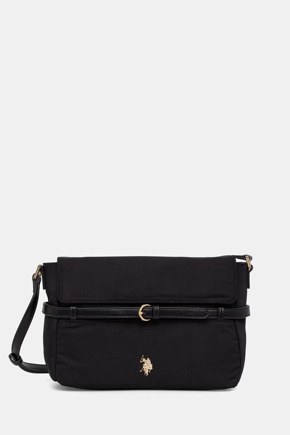 U.S. Polo Assn. dámska crossbody kabelka HOUSTON čierna BEUHU9079WZC
