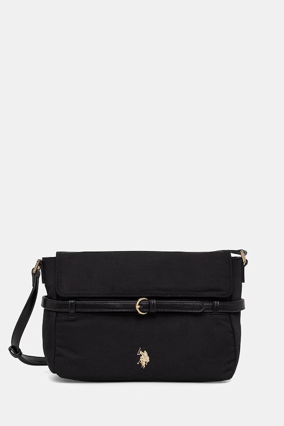 U.S. Polo Assn. dámska crossbody kabelka HOUSTON čierna BEUHU9079WZC