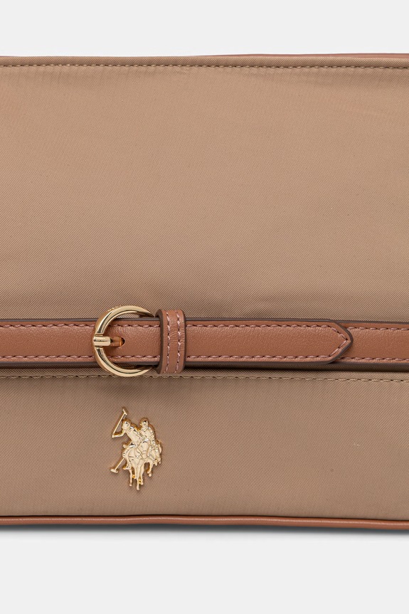 U.S. Polo Assn. crossbody kabelka dámska HOUSTON béžová BEUHU9080WZC