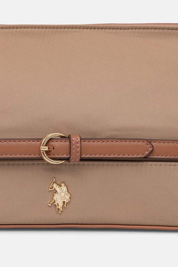 U.S. Polo Assn. crossbody kabelka dámska HOUSTON béžová BEUHU9080WZC