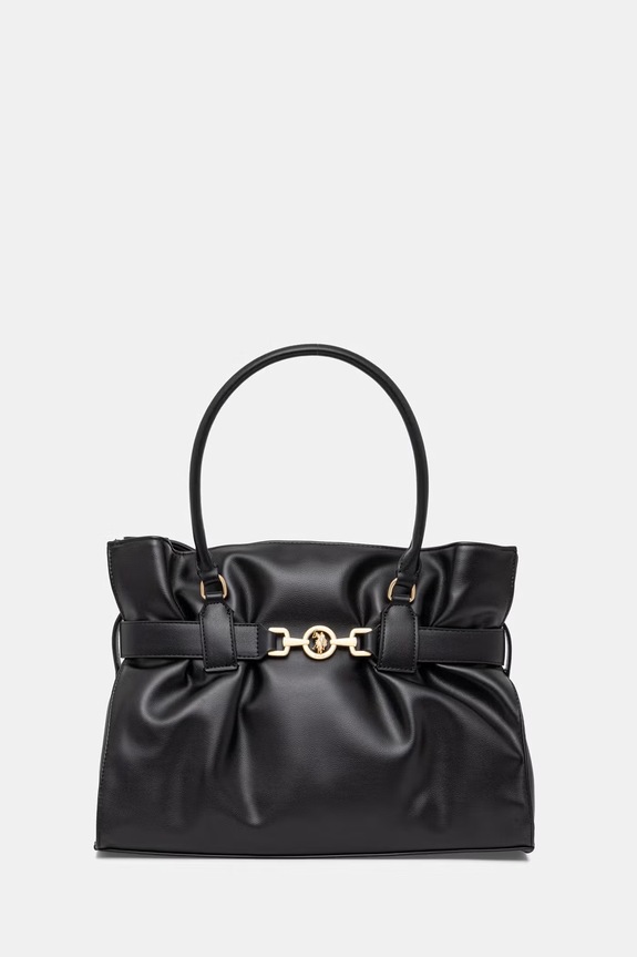 U.S. Polo Assn. torebka shopper damska JANE czarny BEUJ09039WVP