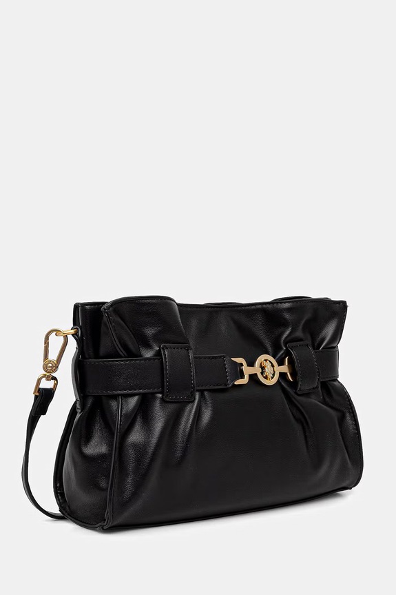 U.S. Polo Assn. crossbody kabelka dámska z imitácie kože JANE BEUJ09041WVP čierna SS26
