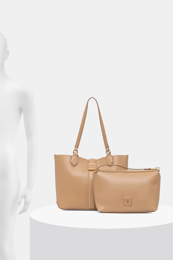 U.S. Polo Assn. kabelka typu shopper dámska z imitácie kože MARGARET BEUMF9044WVP