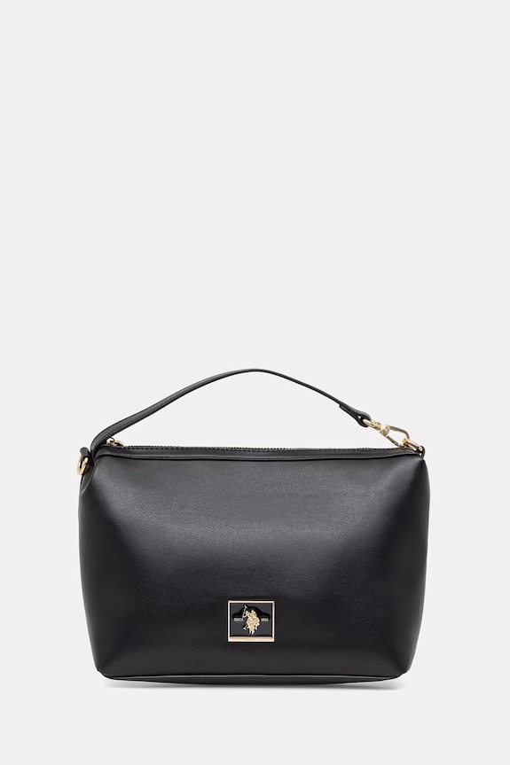U.S. Polo Assn. kabelka typu shopper dámska z imitácie kože MARGARET čierna BEUMF9044WVP