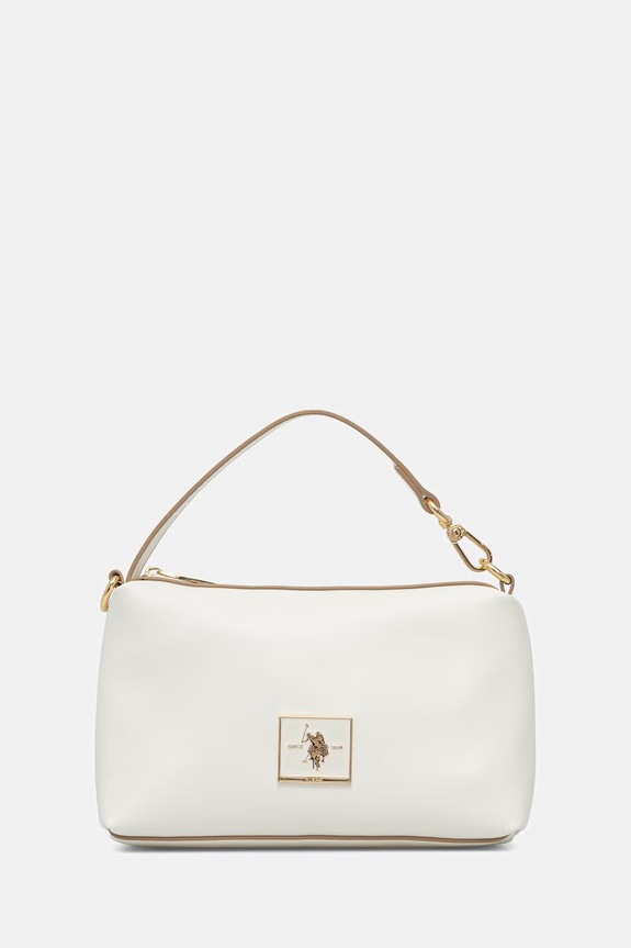 U.S. Polo Assn. crossbody kabelka dámska z imitácie kože MARGARET béžová BEUMF9045WVP