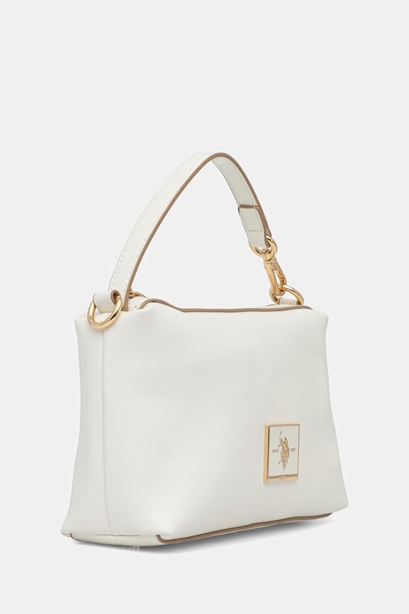 U.S. Polo Assn. crossbody kabelka dámska z imitácie kože MARGARET BEUMF9045WVP béžová