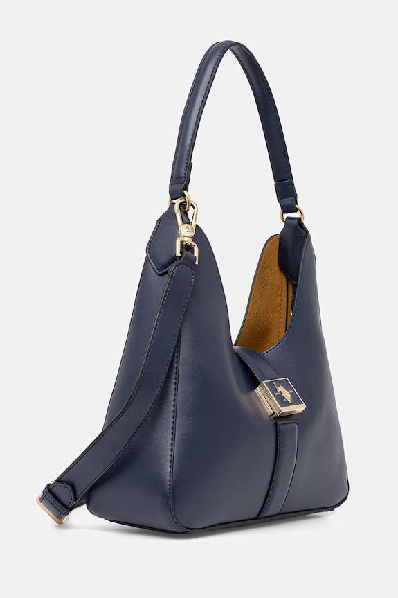U.S. Polo Assn. dámska crossbody kabelka z imitácie kože MARGARET BEUMF9045WVP tmavomodrá SS26