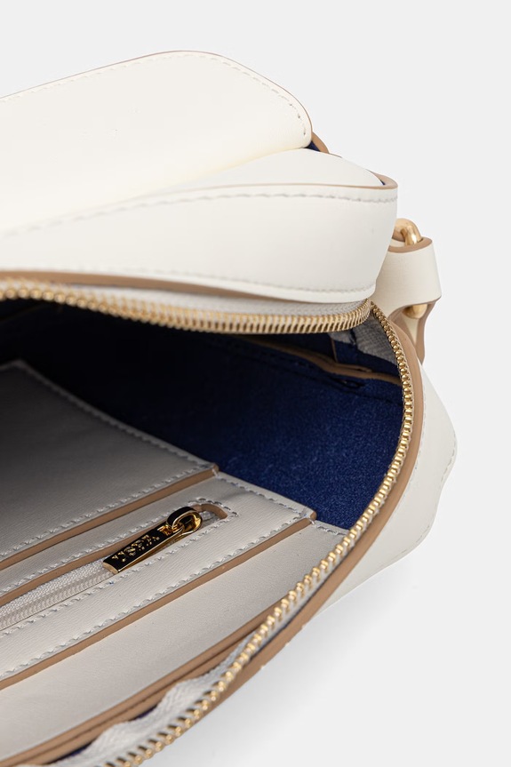 U.S. Polo Assn. crossbody torbica ženska iz umetnega usnja MARGARET BEUMF9046WVP bež