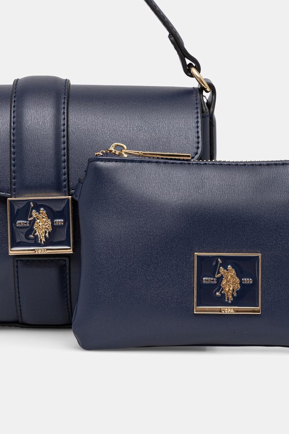 U.S. Polo Assn. crossbody kabelka dámska MARGARET tmavomodrá BEUMF9047WVP
