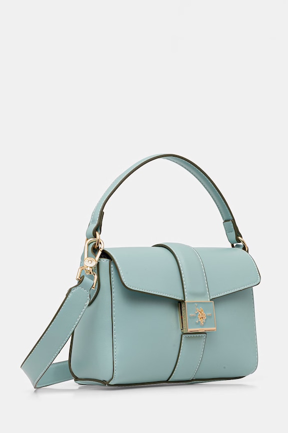 U.S. Polo Assn. crossbody kabelka dámska MARGARET BEUMF9047WVP tyrkysová SS26