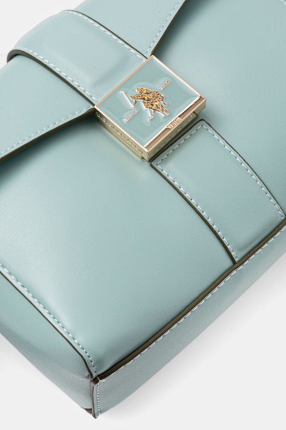 U.S. Polo Assn. crossbody kabelka dámska MARGARET tyrkysová BEUMF9047WVP