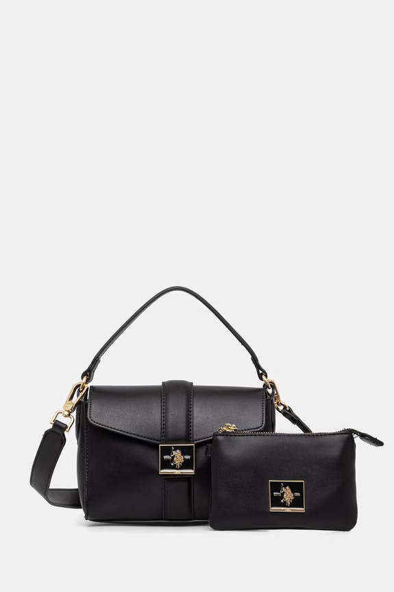 U.S. Polo Assn. crossbody kabelka dámska MARGARET čierna BEUMF9047WVP