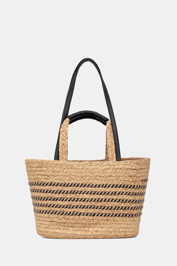Akcesoria U.S. Polo Assn. torebka shopper damska SOMERSET BEUO19025WS4 beżowy