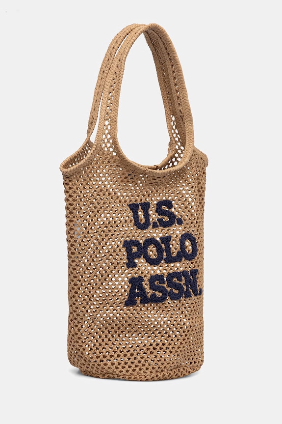 U.S. Polo Assn. kabelka typu tote dámska SOMERSET BEUO19027WL2 béžová SS26