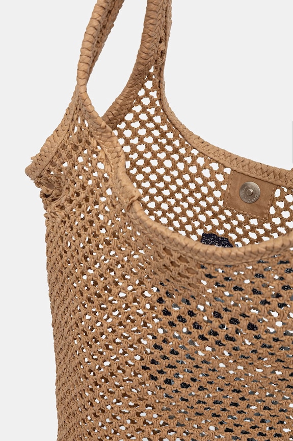 U.S. Polo Assn. kabelka typu tote dámska SOMERSET BEUO19027WL2 béžová