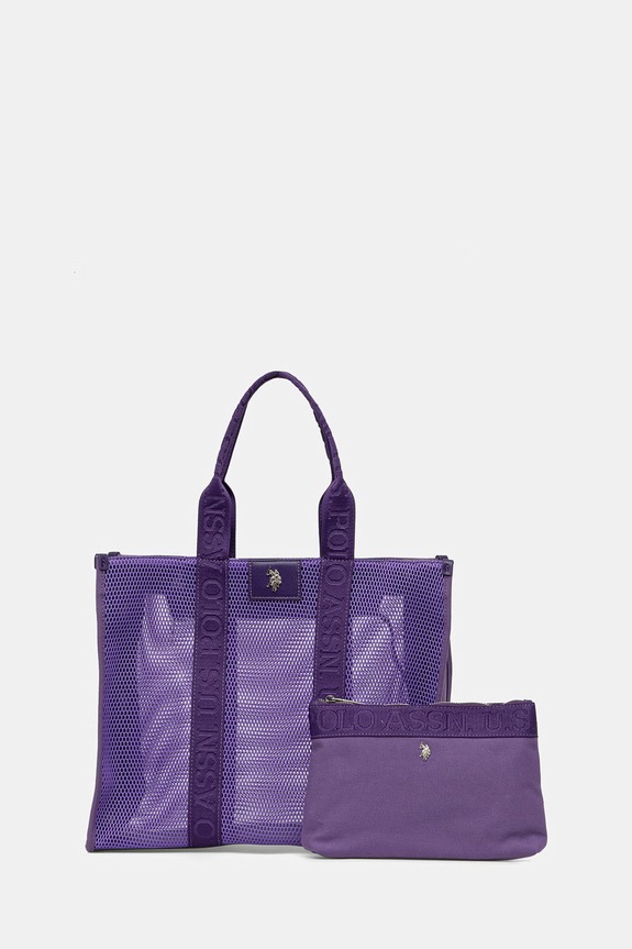 U.S. Polo Assn. Γυναικεία τσάντα tote SOUTHEND μωβ BEUOY9105WC9