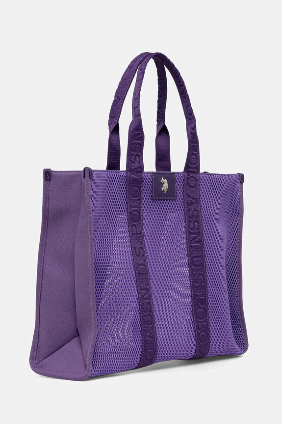U.S. Polo Assn. Γυναικεία τσάντα tote SOUTHEND BEUOY9105WC9 μωβ SS26