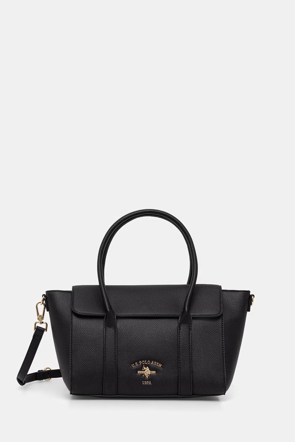 U.S. Polo Assn. crossbody kabelka dámska STANFORD čierna BEUSS9072WVP